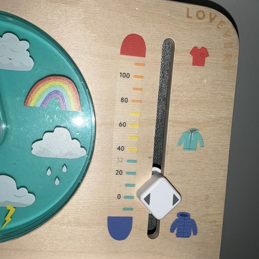 Lovevery Plan Ahead Wooden Weather Board Montessori The Observer Play Kit Learn - Picture 4 of 6